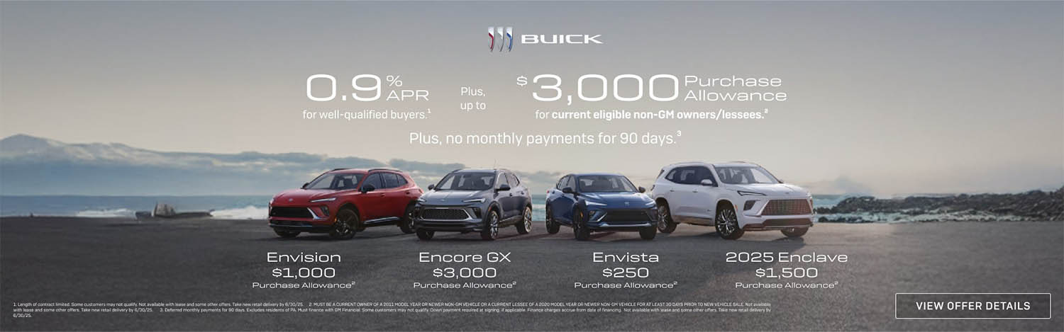 0.9% APR For Well-Qualified Buyers